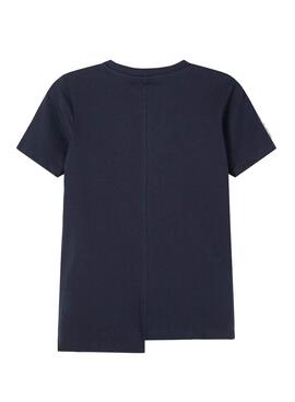 T-Shirt Name It Bandal Blu Navy per Bambino