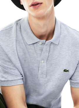 Polo Lacoste Basico Gray Men