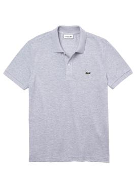 Polo Lacoste Basico Gray Men