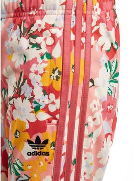 Tuta Sportiva Adidas Floral Rosa per Bambina