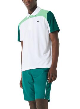 Polo Lacoste Sport Tennis Color Block per Uomo