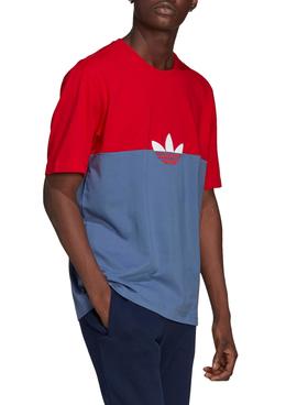 T-Shirt Adidas Slice Blu per Uomo