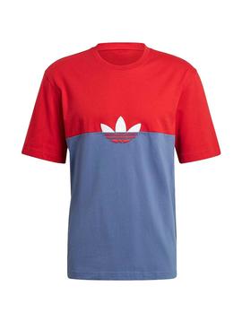 T-Shirt Adidas Slice Blu per Uomo