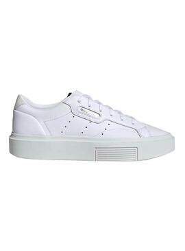 Sneaker Adidas Sleek Super Bianco per Donna