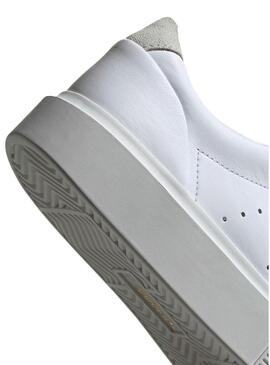 Sneaker Adidas Sleek Super Bianco per Donna