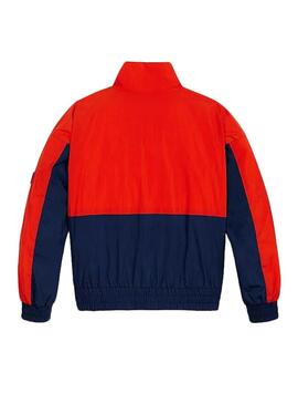 Giacca Tommy Hilfiger Bold Rosso per Bambino