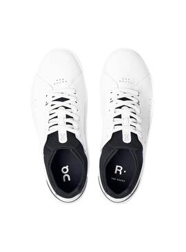 Sneaker Su Roger Advantage Bianco e Blu Navy Uomo
