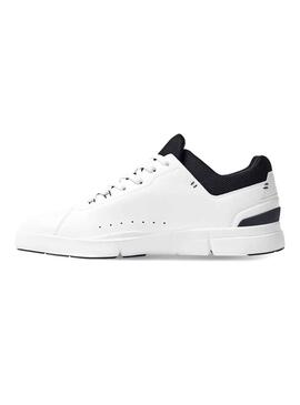 Sneaker Su Roger Advantage Bianco e Blu Navy Uomo