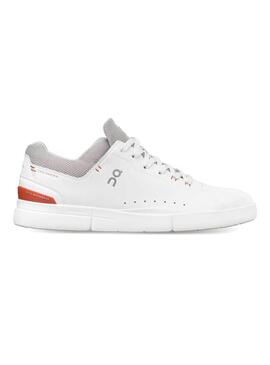 Sneaker Su Roger Advantage Flare Bianco e Rosso Uomo