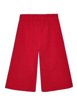 Pantaloni Mayoral Culotte Rosso Poppy per Bambina