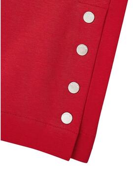 Pantaloni Mayoral Culotte Rosso Poppy per Bambina