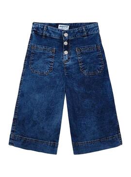 Pantaloni Mayoral Tasche pantaloncini Blu per Bambina
