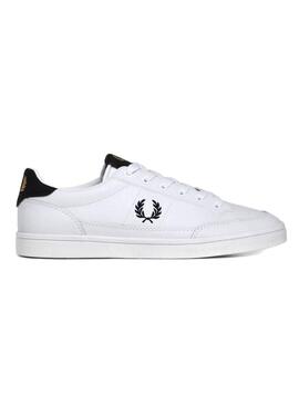 Sneaker Fred Perry Deuce Leather Bianco Uomo