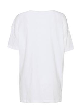 T-Shirt Only Disney Bianco per Donna