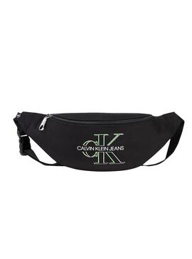 Bumbag Calvin Klein Marsupio Glow Nero Uomo