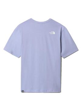 T-Shirt The North Face Easy Sweet Morado Donna