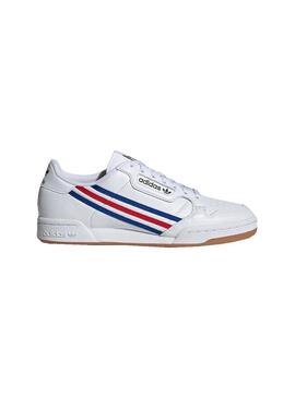 Sneaker Adidas Continental 80 Bianco Uomo