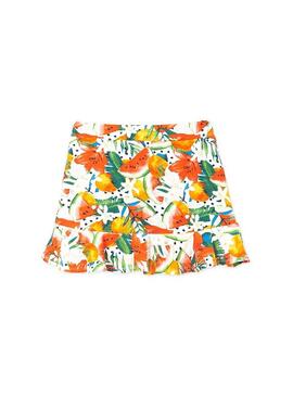 Gonna Pantaloni Mayoral Viscosa Arancio per Bambina