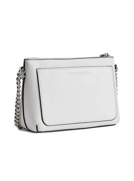 Borsa Calvin Klein Camera Pouch Bianco Donna