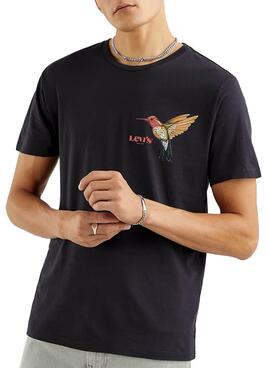 T-Shirt Levis Graphic Nero per Uomo