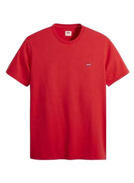 T-Shirt Levis Original Housemarked Rosso Uomo