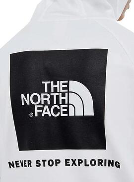Felpa The North Face Raglan Bianco per Uomo