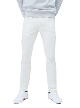 Jeans Pepe Jeans Stanley Bianco Uomo