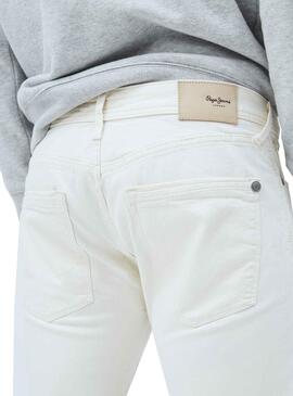 Jeans Pepe Jeans Stanley Bianco Uomo