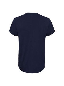 T-Shirt G-Star Lash Graphic Blu Navy Uomo