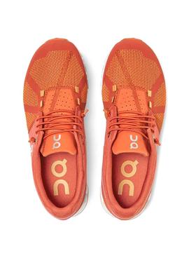Sneaker On Running Cloud Rust Orange Donna