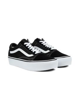 Sneaker Vans Old Skool Piattaforma Nera