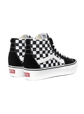 Sneaker Vans SK8-Hi 2-0 Quadri Donna