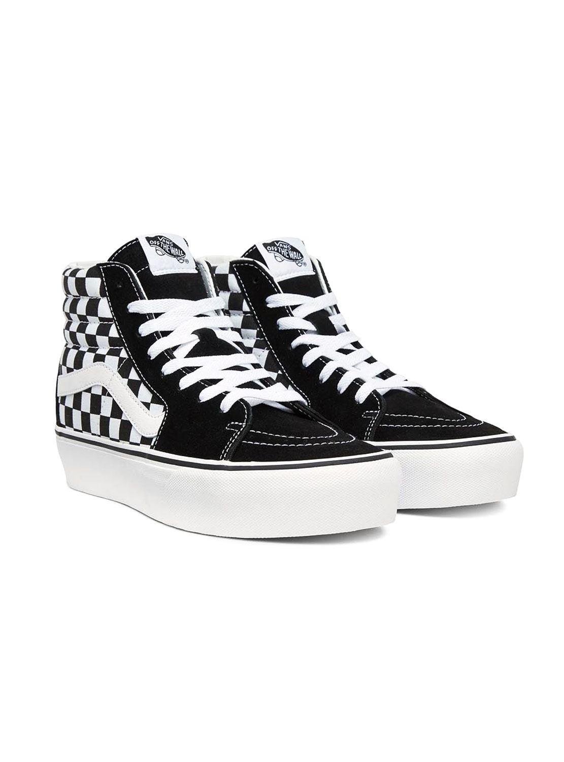 Sneaker Vans SK8-Hi 2-0 Quadri Donna