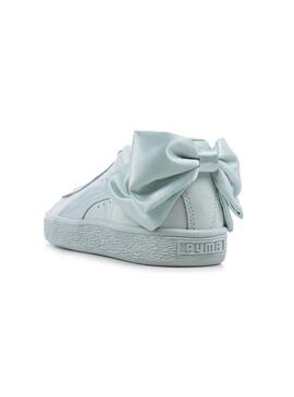 Sneaker Puma Basket Bow Blu