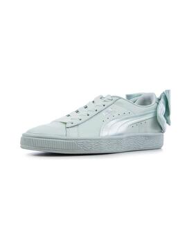 Sneaker Puma Basket Bow Blu