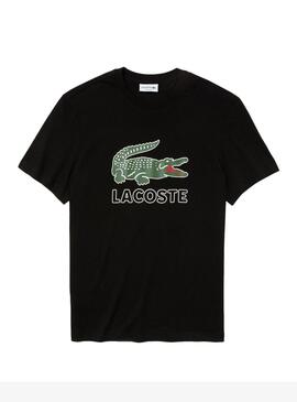 T-Shirt Lacoste Croco Black Man