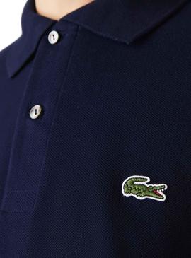 Polo Lacoste Caiman Blu Navy