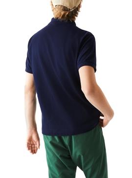 Polo Lacoste Caiman Blu Navy