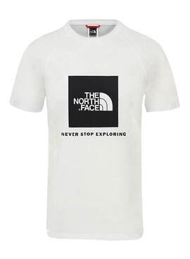 T-Shirt The North Face Box Bianco Uomo