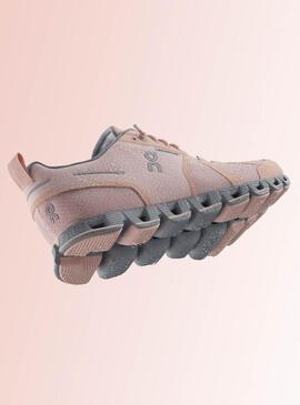 Sneaker On Running Cloud Waterproof Rose Donna