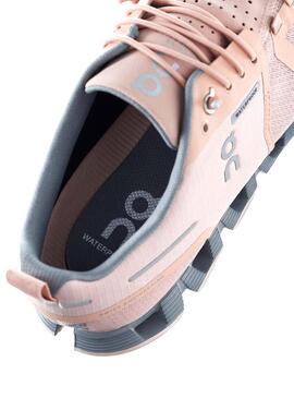 Sneaker On Running Cloud Waterproof Rose Donna