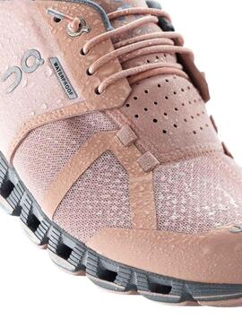 Sneaker On Running Cloud Waterproof Rose Donna