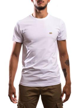 T-Shirt Klout Basic Bianco per Uomo