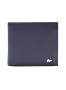 Portafoglio Lacoste Classic Blu Navy Uomo