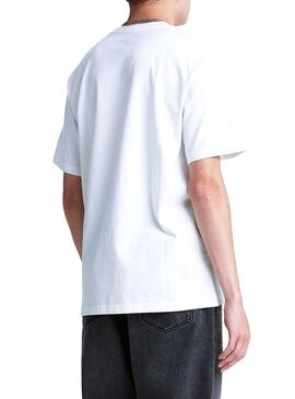T-Shirt Levis Logo Snoopy Bianco Rilassato Uomo
