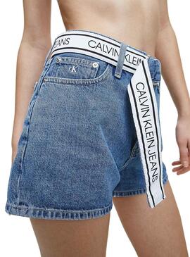 Short Calvin Klein Jeans AB070 High Rise Donna