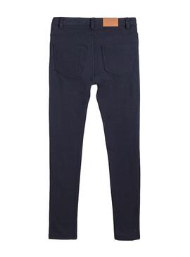 Pantaloni Mayoral Felpa Blu Navy Teen