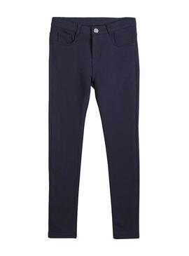 Pantaloni Mayoral Felpa Blu Navy Teen