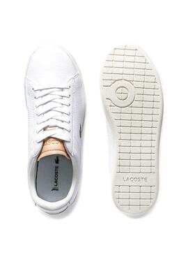 Sneaker Lacoste Carnaby Evo 012 Natural Donna
