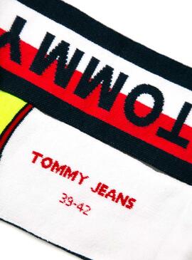 Calzini multicolori unisex con logo Tommy Jeans